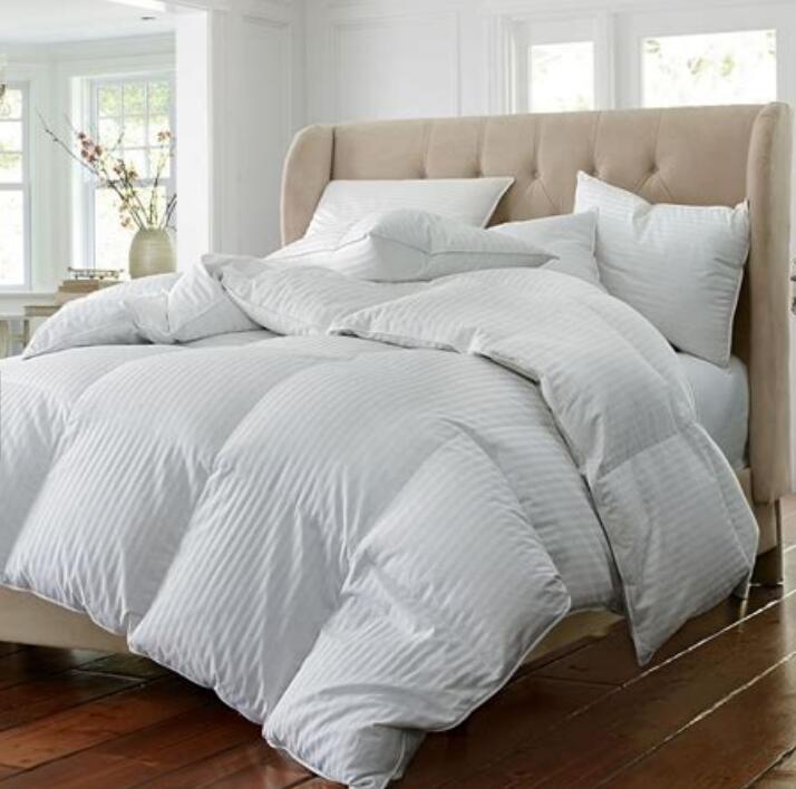 Comfortable Bed Duvet White Duck Feather Quilt Double Super Thick Down Quilt