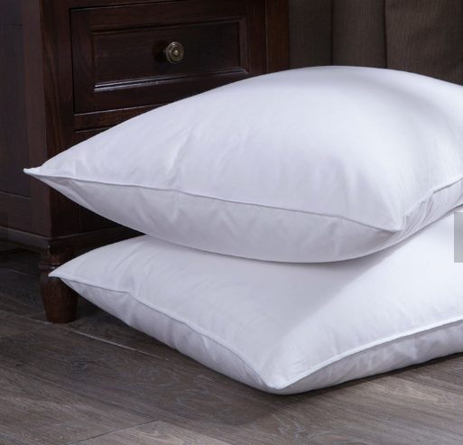 High Quality Super Soft Pillow Royal Duck Down Cotton Filling White Pillow Insert For Home